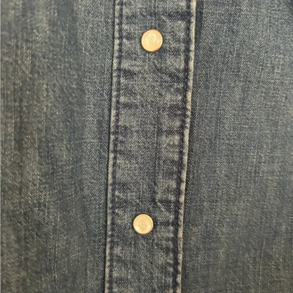 Ralph Lauren Denim Blouse - Picture 2 of 7